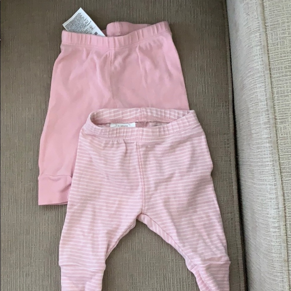 Baby gap first favorite 2 piece pant set pink